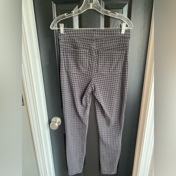 NWT Spanx Gray & Black Houndstooth Stretch Pants-Size M - Picture 5 of 7